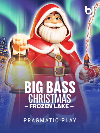 Big Bass Christmas Frozen Lake